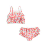 Konges Slojd manuca frill bikini, rose anglaise