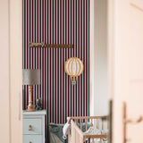 Dekornik wallpaper maya stripes brown/blue