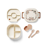 Elodie lunch box, blue garden