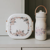 Elodie lunch box, blue garden