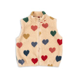 Konges Slojd jody prsluk bon coeur colore