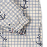 Konges Slojd rainy palme set sailor check