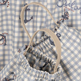 Konges Slojd rainy palme set sailor check