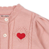 Konges Slojd soleil cardigan silver pink