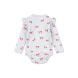 Konges Slojd sui frill body rosia blue bow