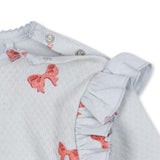 Konges Slojd sui frill body rosia blue bow