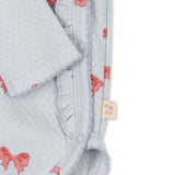 Konges Slojd sui newborn body rosia blue bow