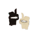 Konges Slojd 2 pack bow kitty hair clip