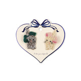 Konges Slojd 2 pack bow kitty hair clip