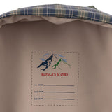 Konges Slojd rainy midi backpack, laurel blue check