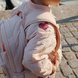 Konges Slojd juno quilted sequin backpack, cameo rose