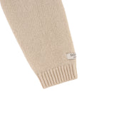 Donsje sibbe merino wool sweater unicorn, soft sand