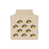 Konges Slojd belou knit neckwarmer, lemon