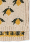 Konges Slojd belou knit neckwarmer, lemon