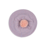 Konges Slojd berle knit beret, purple/pink dolphin