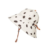 Elodie sun hat,dalmatian dots grande
