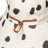 Elodie sun hat,dalmatian dots grande