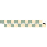Dekornik borders slim, cream/green