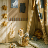 Dekornik borders nostalgia , blue/brown