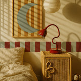 Dekornik borders wide, red/blue