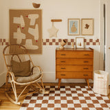 Dekornik borders slim, cream/brown