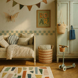 Dekornik borders slim, cream/green