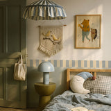 Dekornik borders nostalgia pastel, beige/blue