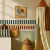 Dekornik borders nostalgia , green/blue