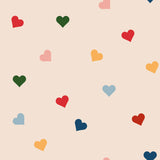 Dekornik wallpaper ,hearts in all colour