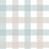 Dekornik wallpaper provence check, beige/blue