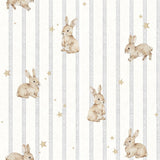 Dekornik tapeta rabbits hearts