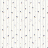 Dekornik tapeta delicate retro flowers