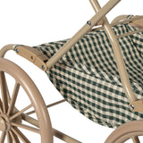 Konges Slojd cheeky doll pram, smoke pine check
