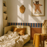 Dekornik borders nostalgia, navy blue/brown