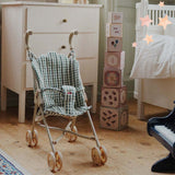 Konges Slojd doll stroller, smoke pine check