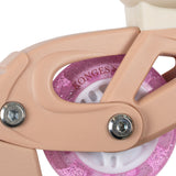 Konges Slojd light up roller skates,cherry blush