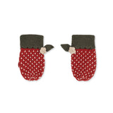 Konges Slojd mittens, strawberry