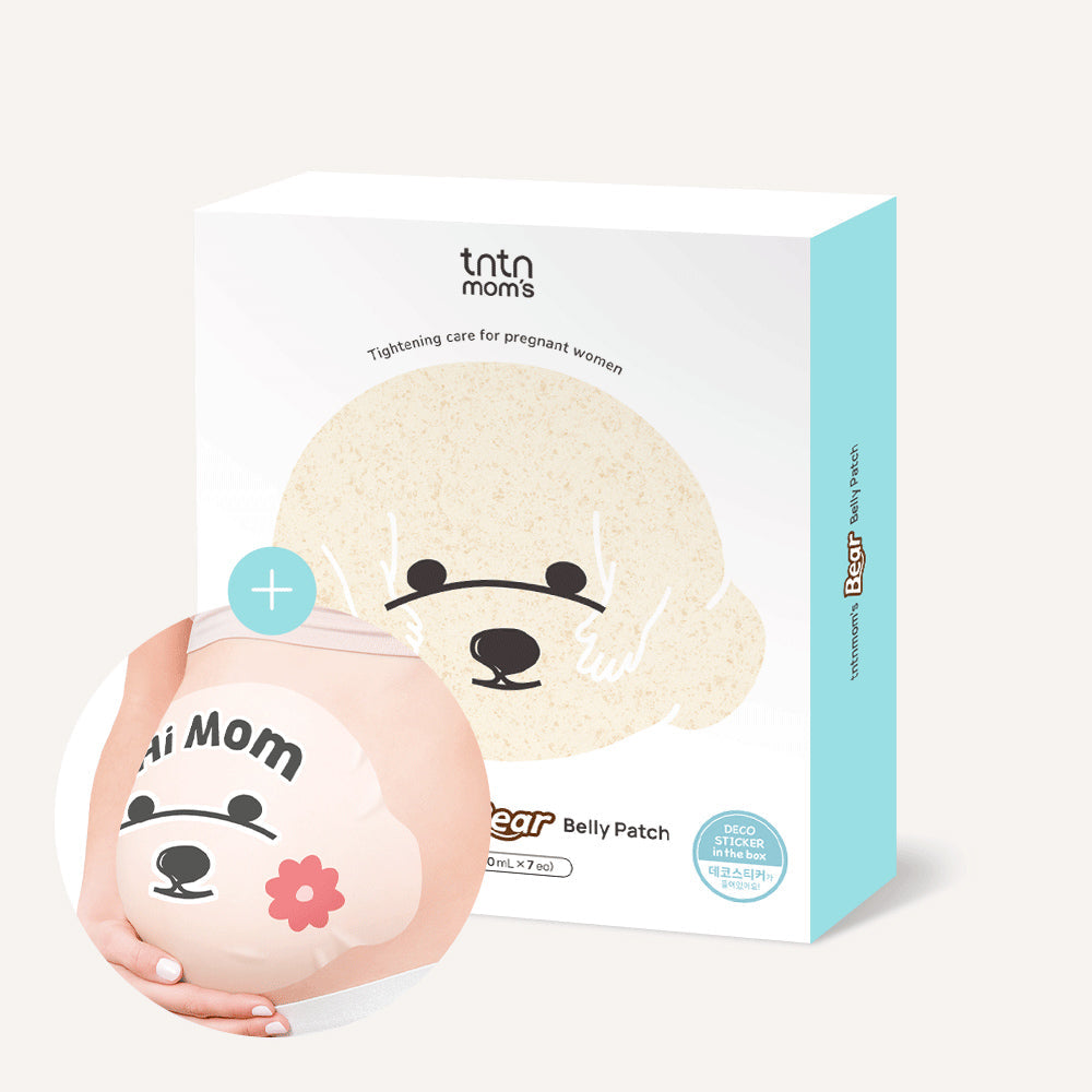 Tntnmom's bear belly sheet maska ​​za stomak, 7 komada