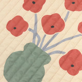 Nobodinoz Vibes prošiveni zidni organizator poppies